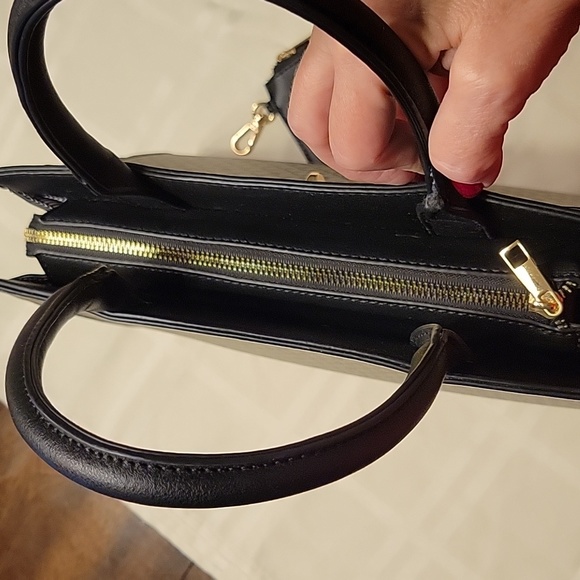 Handbag Unbranded NWOT Cream and black - Picture 3 of 5